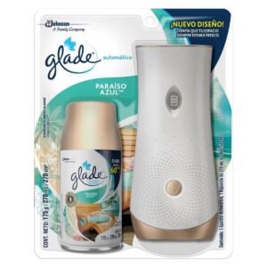 ambientador glade paraiso azul repuesto x270ml