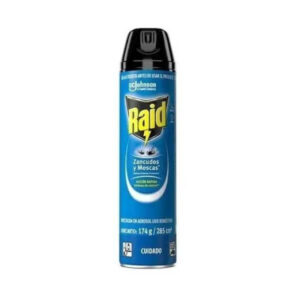 Insecticida Raid Aerosol Mata Moscas y Mosquitos 174g