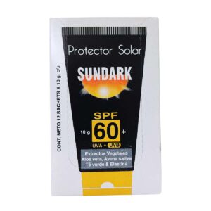 Protector Sundark SPF 60 X 12 sobres