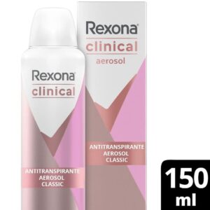 Desodorante Rexona clinical classic aerosol x 150ml